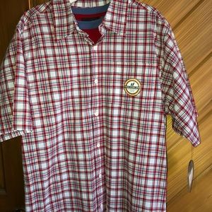 Boys Button Up Shirt with Knit Tee XL (18-20)